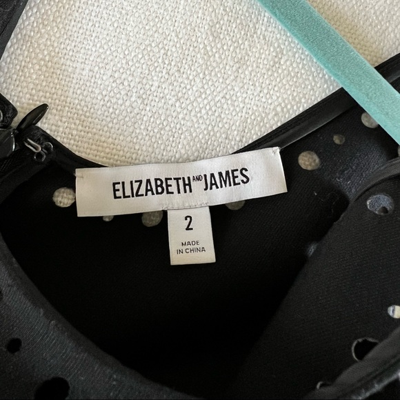 Elizabeth and James Scoop Neck Mini Dress - Picture 4 of 7